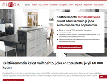 Tablet Screenshot of elega.fi